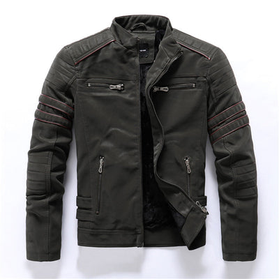 Léo - Veste motard homme