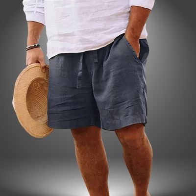 Zach | Short en lin fait main
