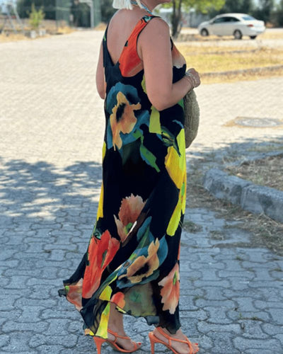 DERANI - ROBE BOHO À MOTIFS FLORAUX