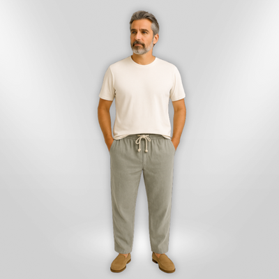 MASSIMO | Pantalon en lin