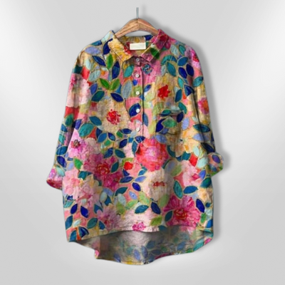 LILA | Chemisier à imprimé floral