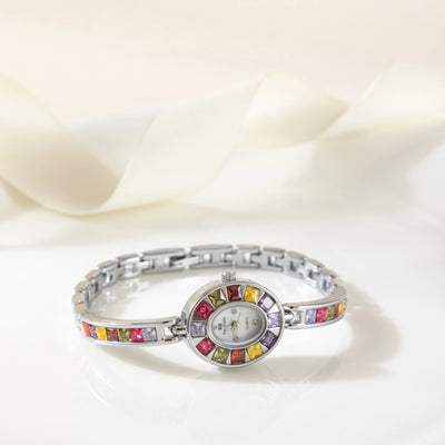 Kira™ | Montre Élégante avec Détails Colorés