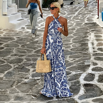 Robe Carol™ à Col Halter