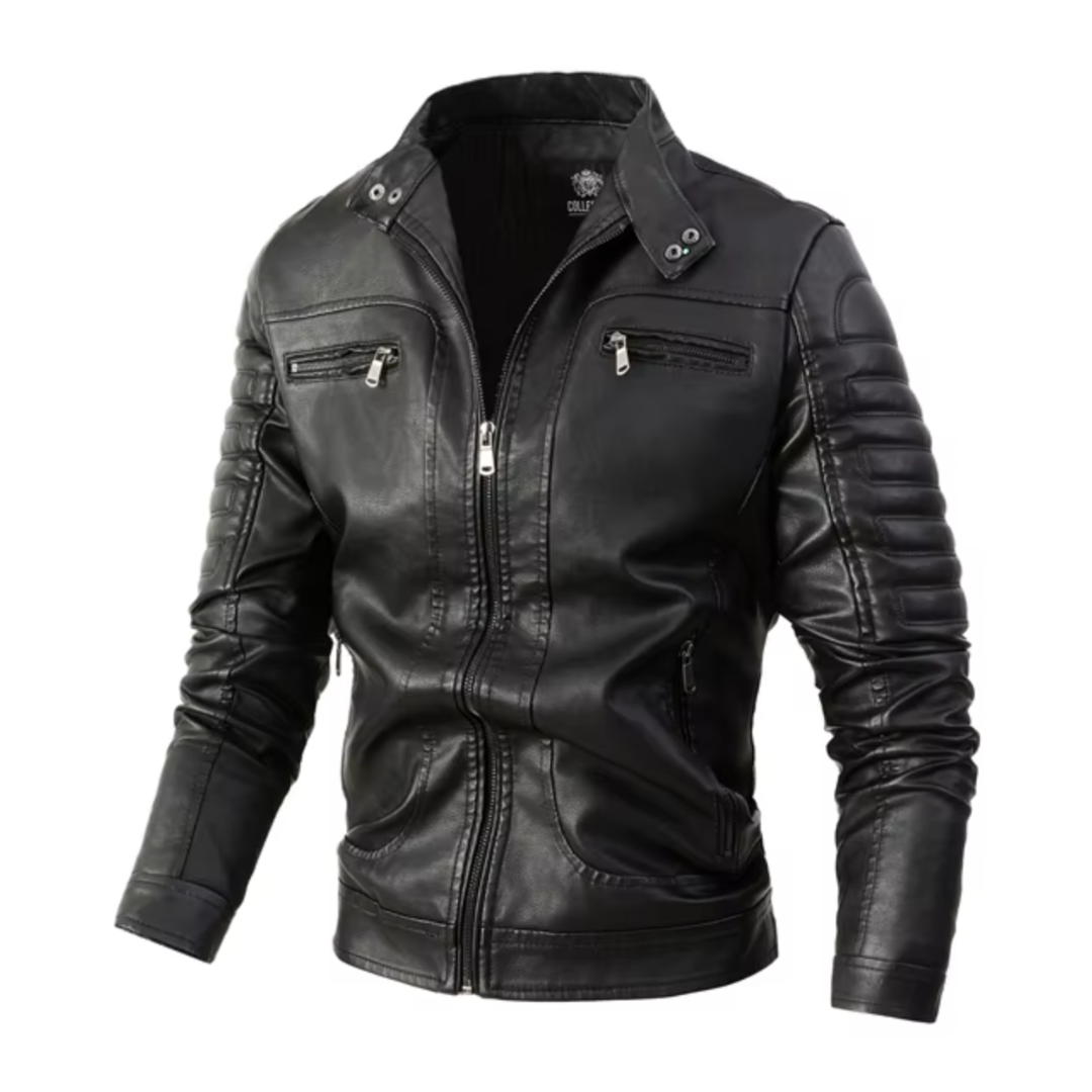 KIKON | Veste en Cuir pour Homme