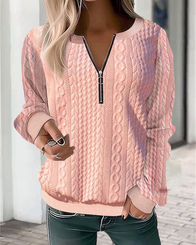 Sophie - Elégant Pull Zippé