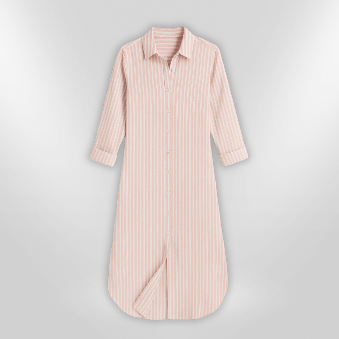 SOPHIE | Robe Chemise Rayée