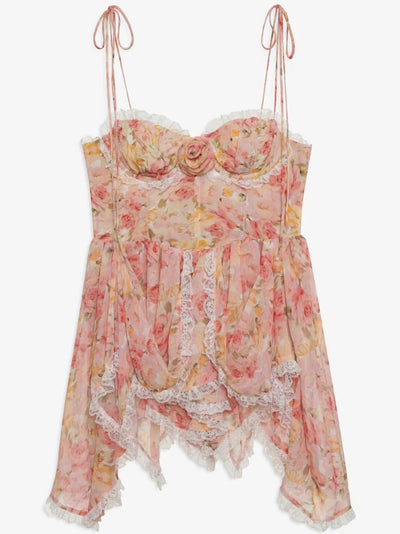 Mini-robe asymétrique Elea