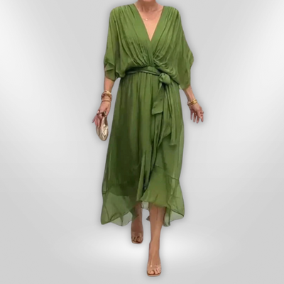 MONICA | robe en mousseline de soie
