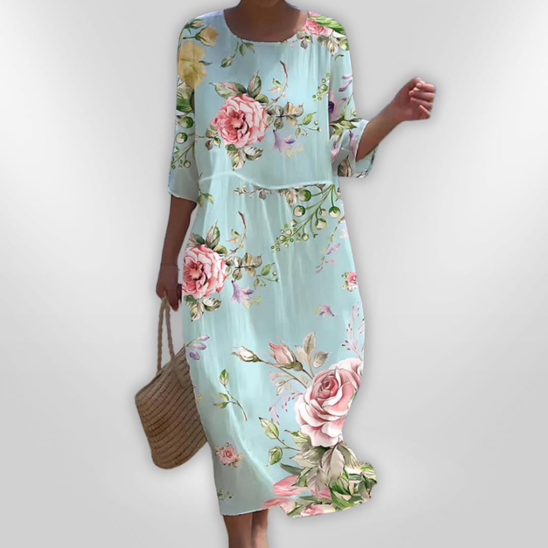 MIRANDA | robe à fleurs