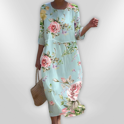 MIRANDA | robe à fleurs