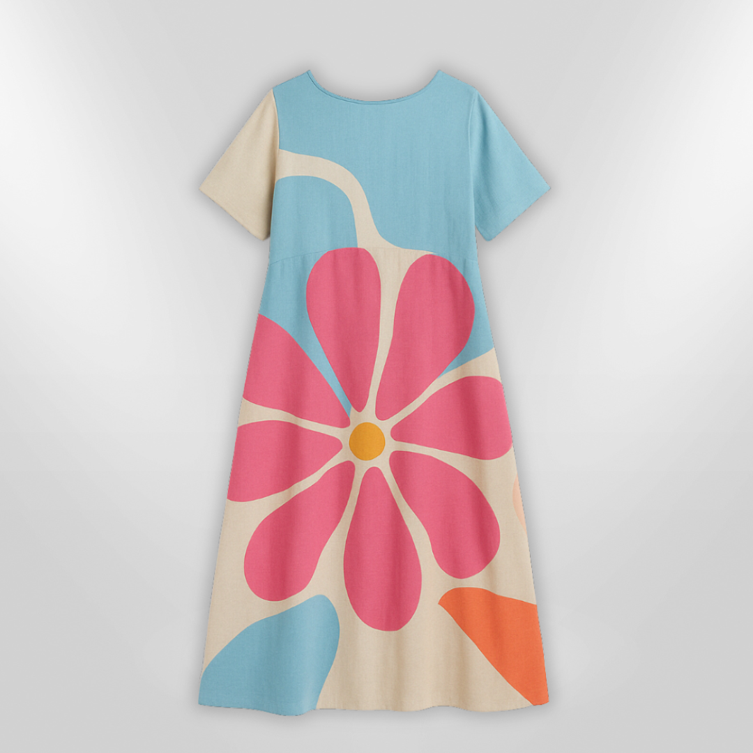 ZARA | robe à fleurs