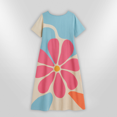 ZARA | robe à fleurs
