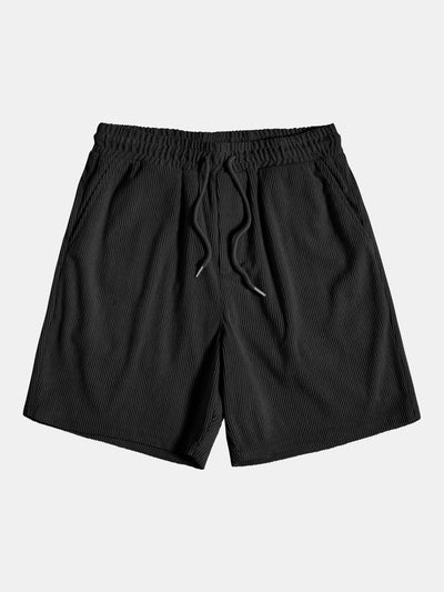 Ensemble Estival : Chemise à Manches Courtes en Velours Côtelé & Short