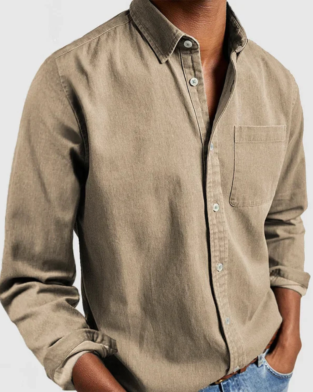 Christiano | Chemise décontractée 1+1 GRATUITE