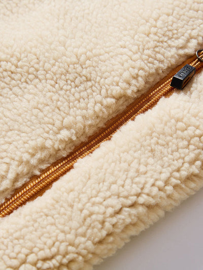 Veste en fausse fourrure Teddy zippée CRERI