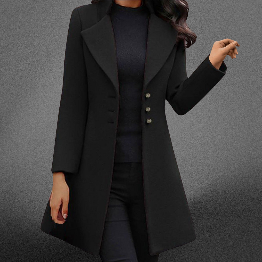 Vinci™ | Manteau luxueux à manches longues en laine italienne