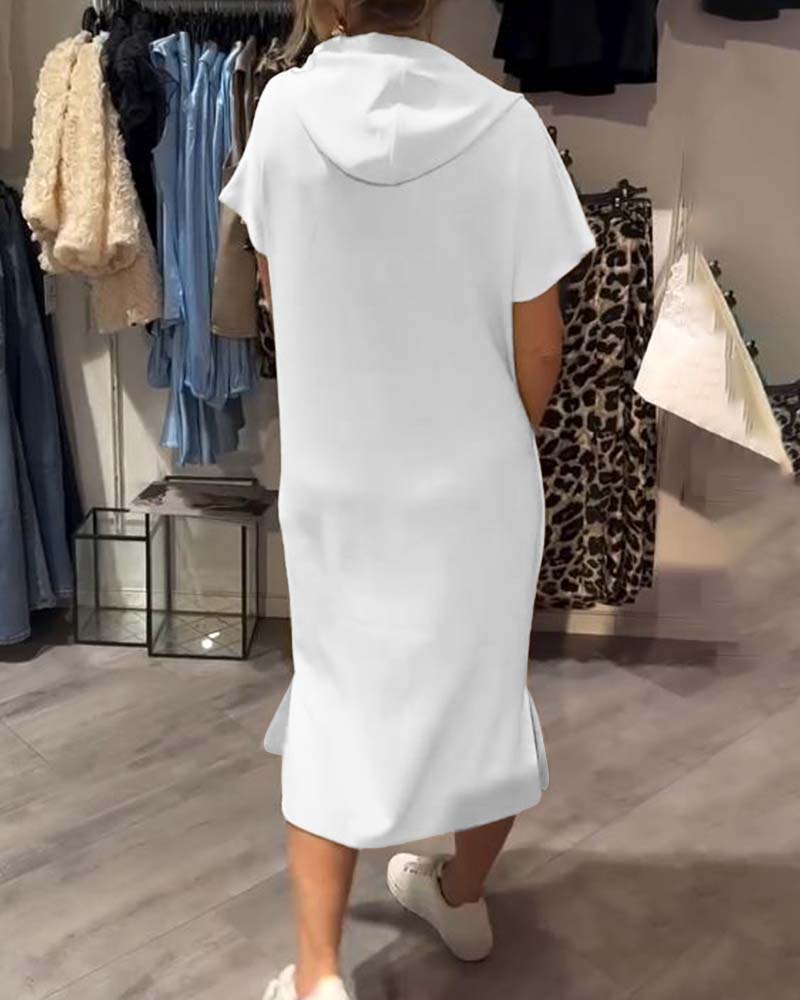 Saskia™ | Robe Décontractée à Capuche