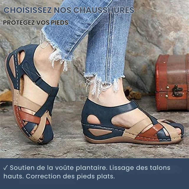 CECILE | Sandales Orthopédiques pour femmes
