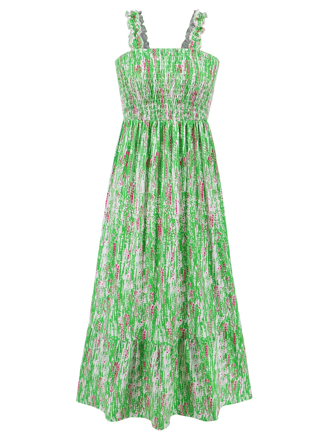 Noémie - Robe D'Été Sans Manches Smockée Pour Femme
