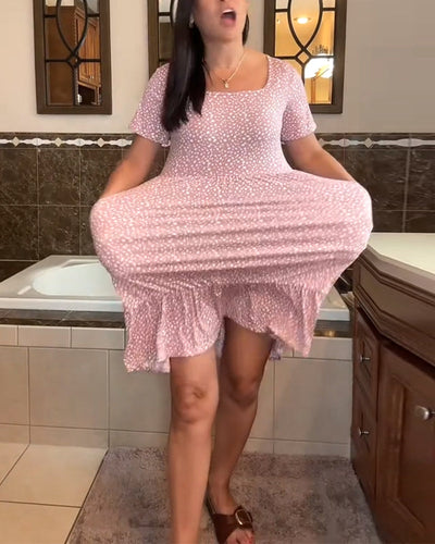 Robe Imprimé À Pois