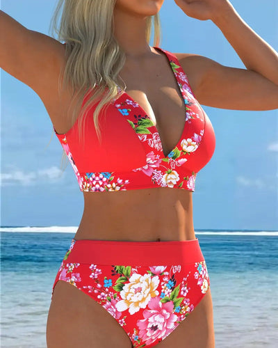 Bikini Deux - pièces Plage Imprimé Floral