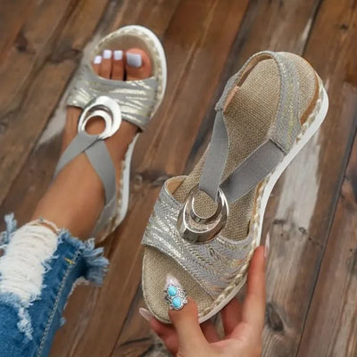 Morgane™ |  Sandales à plateau Comfortabele