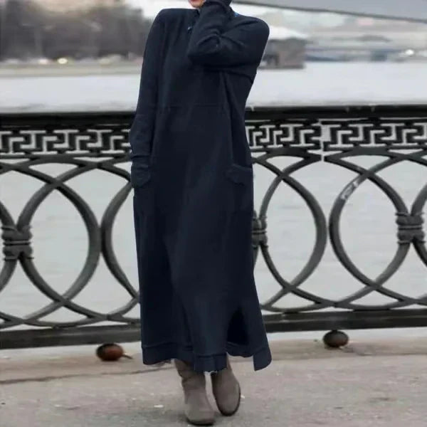 Noa™ | Robe Maxi Laine & Coton