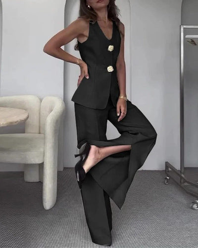 Ensemble deux pièces chic et élégant