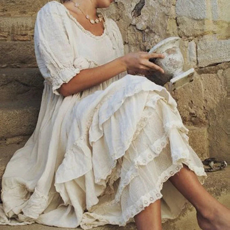 Sophie™ - Robe en lin avec une élégance sans effort