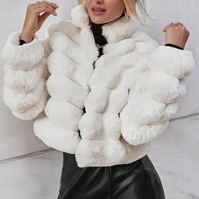 JESSICA - Manteau en Fourrure Glamour pour Femmes
