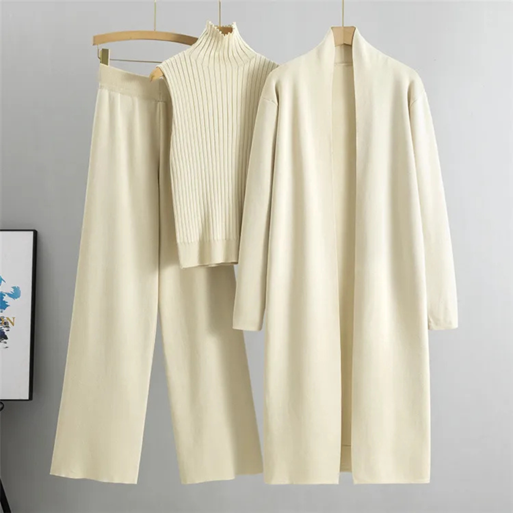 JULIA - Ensemble Moderne et Confortable en 3 Pièces pour Femmes