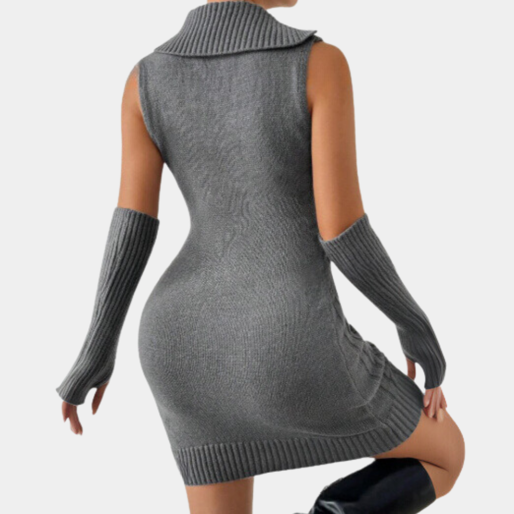 REAGAN - Robe Tricotée pour Femmes