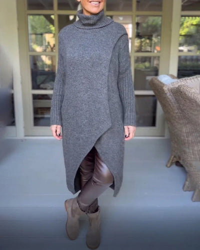 Lara™ – Pull super doux et chaud avec col montant