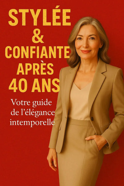 🎁 E-Book Gratuit | Stylée & confiante aprés 40 ans