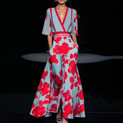 Amara | Robe florale intemporelle