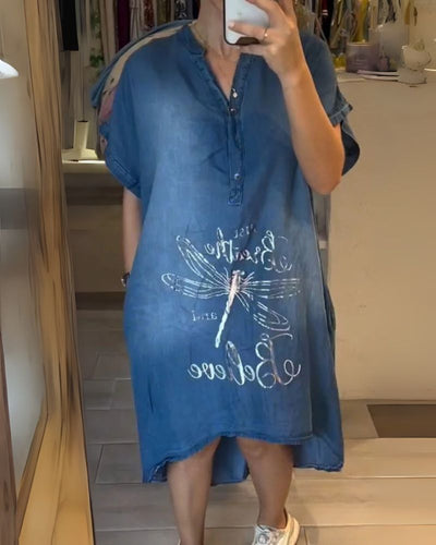 DALPHI – Robe Décontractée en Jean