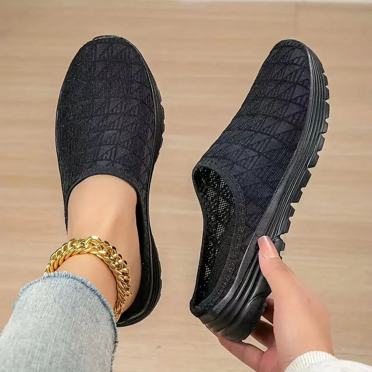 Morgane | Baskets de marche respirantes, quotidiennes, orthopédiques pour femmes