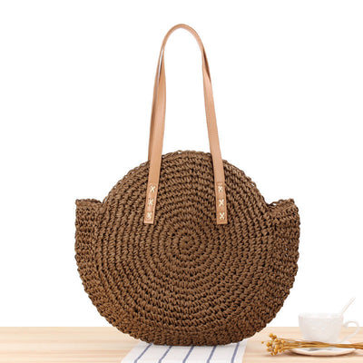 Chelsea - Magnifique sac à main en paille pour femmes