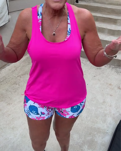Maillot de Bain Imprimé Deux-Pièces