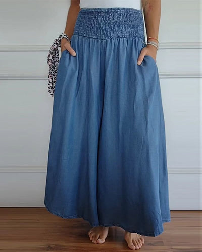 Pantalon confortable avec taille élastique