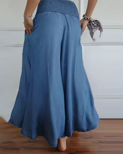 Pantalon confortable avec taille élastique