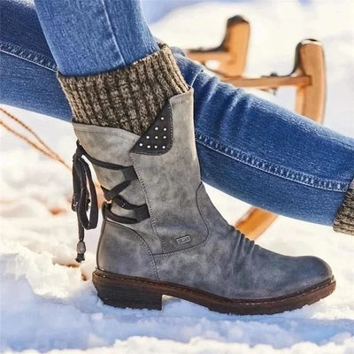 Alycia - waterproof zipped boots