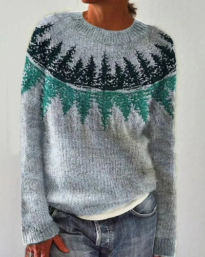 PIERINA - PULL-OVER RÉTRO ÉLÉGANT ET DOUILLET