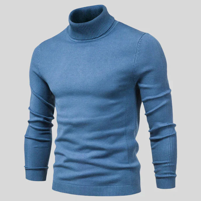 Gabriel | Pull à col roulé en tricot doux