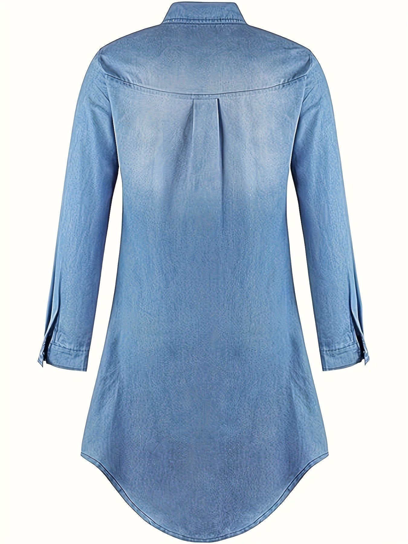 Gaëlle | Robe Midi en Jean avec Boutonnage