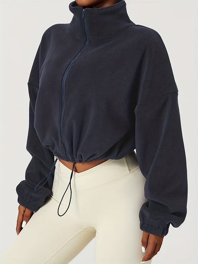 Velexia | Crop Top en Fleece