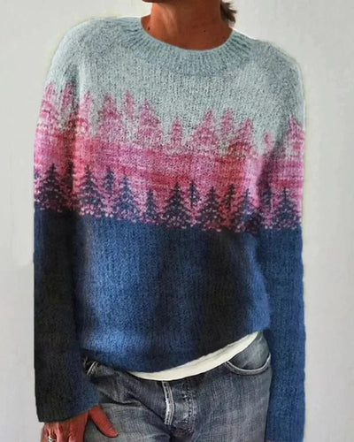 PIERINA - PULL-OVER RÉTRO ÉLÉGANT ET DOUILLET