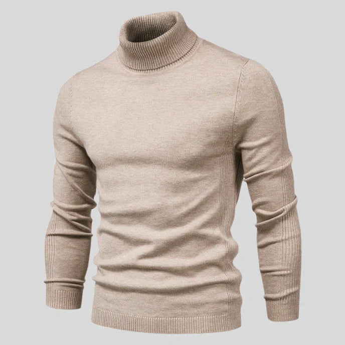 Gabriel | Pull à col roulé en tricot doux