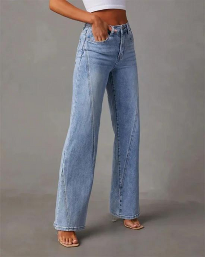 BANIA - JEANS À JAMBE LARGE