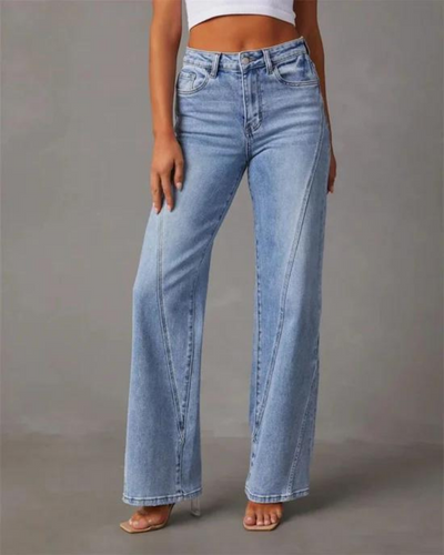 BANIA - JEANS À JAMBE LARGE